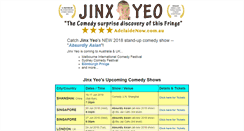 Desktop Screenshot of jinxyeo.com